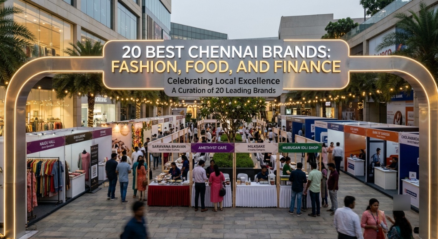 20 Best Chennai Brands Across Fashion, Food, and Finance