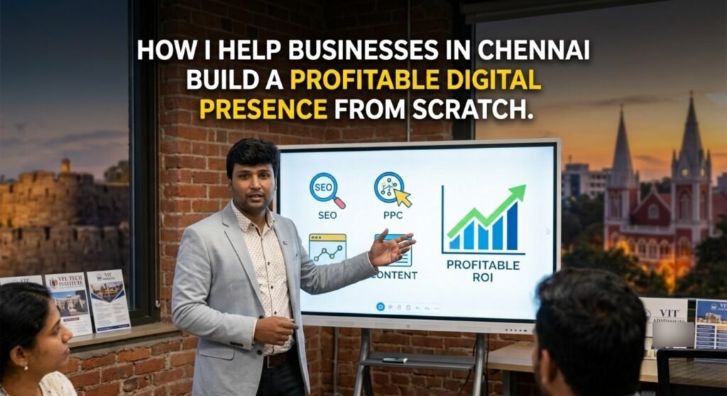 How I Help Businesses in Chennai Build a Profitable Digital Presence from Scratch